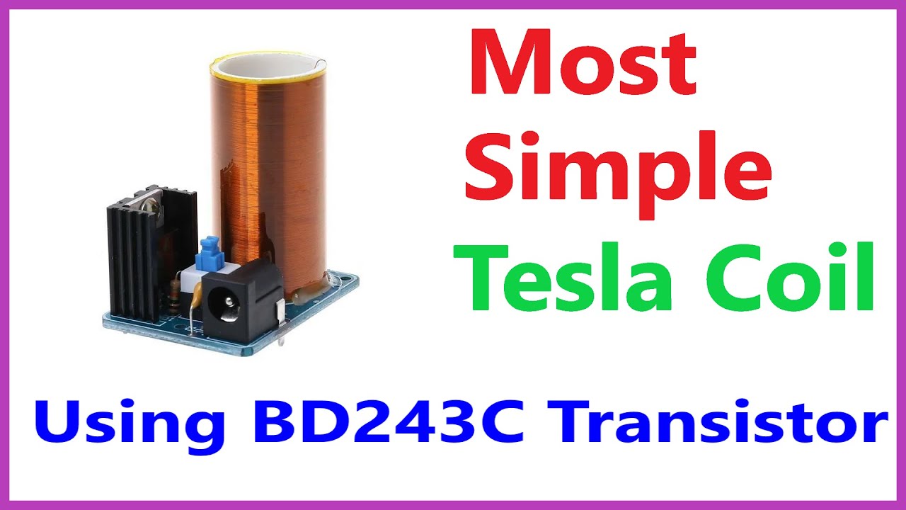 Most Simplest Tesla Coil Assembling YouTube