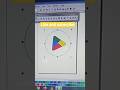 Play Store logo Corel draw