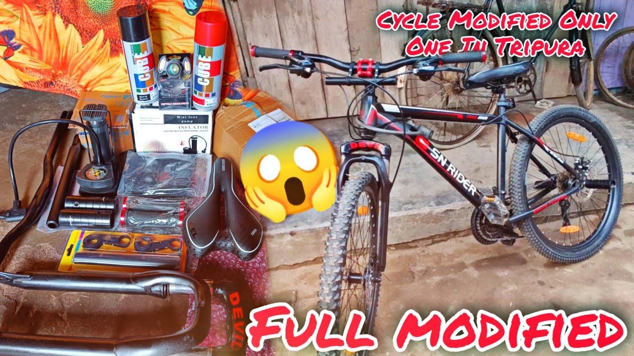 Bicycle Modification ||Cycle Modified Only One In Tripura ||Finally ...