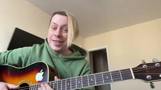 Разбор аккордов Telepatia - Kali Uches Как играть на гитаре