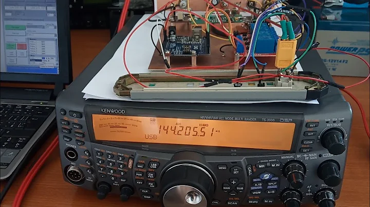 HA8ET LNA 144 MHz SNR measurement with SDR Console