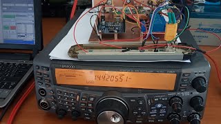HA8ET LNA 144 MHz SNR measurement with SDR Console