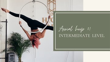 Aerial hoop combo 01 | INTERMEDIATE LEVEL #aerialhoop