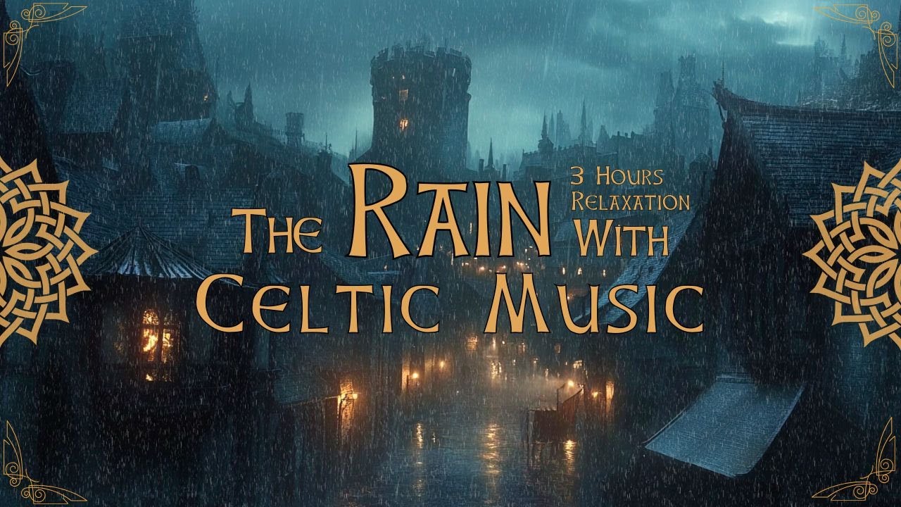 Healing Celtic Music with Rain Sounds for Deep Sleep | Relaxation ...