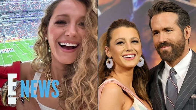 Blake Lively Left Her Kids For First Time Ever For Super Bowl Outing With Taylor Swift E News