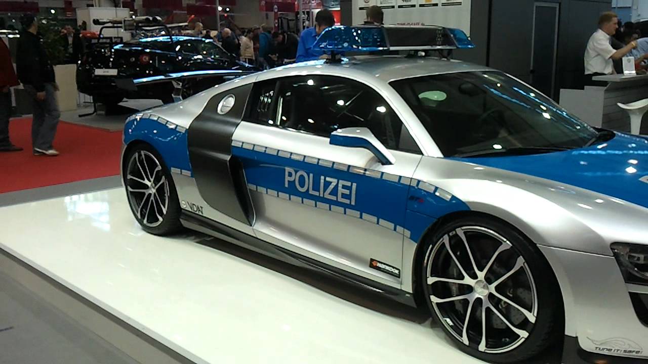 Abt Audi R8 Gtr Police Car Youtube