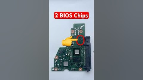 Modern Hard Drives have 2 BIOS ROM Chips | WSON8 USON8 DFN8 4x3