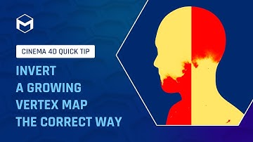 #C4DQuickTip 207: Invert a Growing Vertex map the Correct way in Cinema 4D