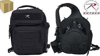סיקור על תיק טקטי Rothco Compact Shoulder Bag