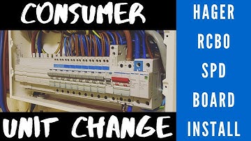 Hager Consumer Unit 18e editie upgrade