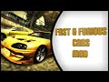 NFS™ Most Wanted Fast and Furious Cars Pack Mod Install