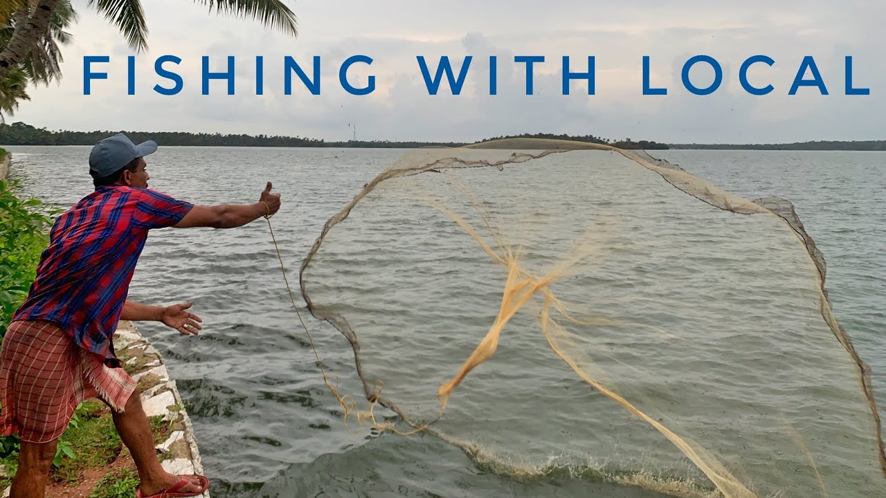 Cast net fishing Kerala, India YouTube