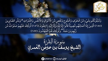 قناة تراتيل | ما تيسر من سورة البقرة يتلوها | الشيخ / يوسف بن عوض العُمري
