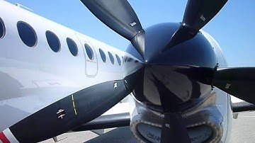 Rare Sight! BAe Jetstream 41 at BUR