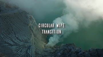 🔴🔵 Circular Wipe Transition in after effect tutorial 🔴🔵
