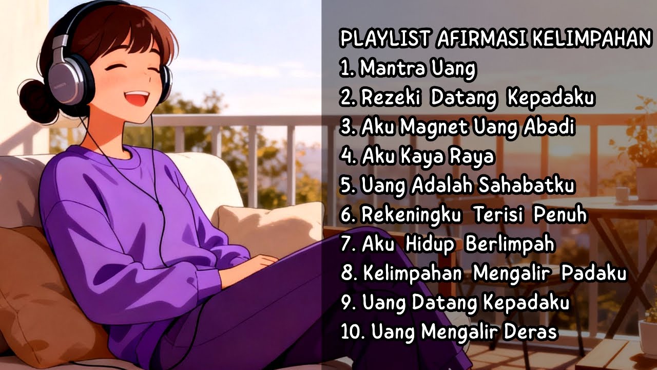 Lagu Afirmasi Positif Pagi Hari, Uang Mengalir Deras Tanpa Henti | Frekuensi Rezeki & Kelimpahan 💕