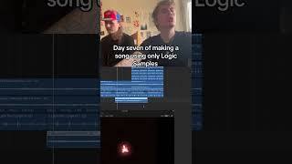 Day seven of making a song using only Logic Samples #samplingbeats #logicprox