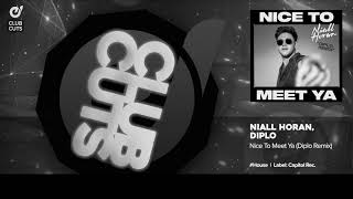 Niall Horan, Diplo - Nice To Meet Ya (Diplo Remix) | House