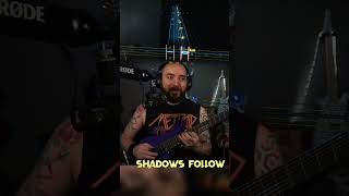 EPIC HARMONY on new #Metallica! Shadows Follow #shorts #72seasons