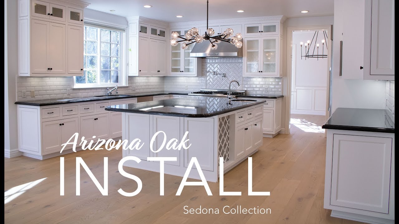 Glendale, CA Arizona Oak Install—Sedona Collection YouTube