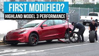 First Modified 2024 Tesla Model 3 Performance(s)? + Day 1 Review and Teardown