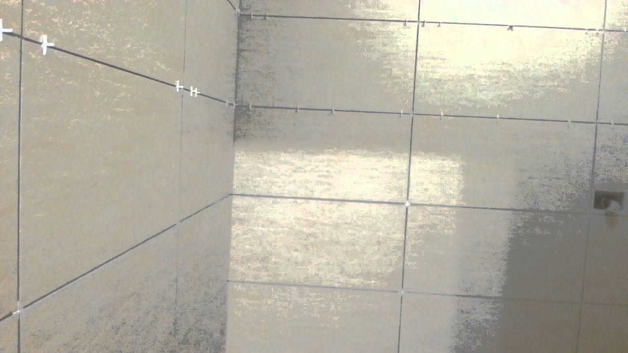 Tile Installation Bathroom Part 1 YouTube
