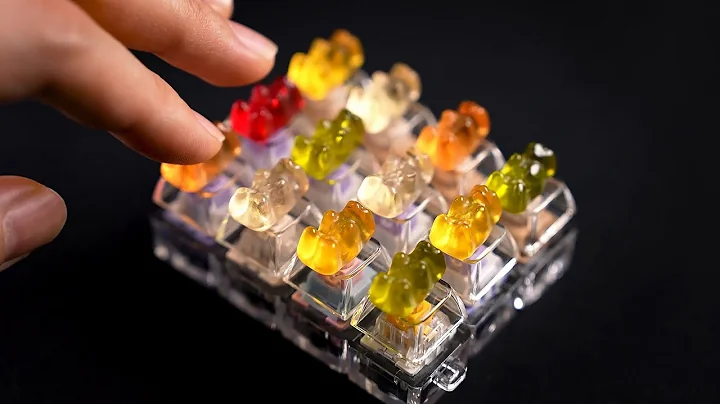 ASMR | Not AI | HARIBO Gummy Bears Keyboard Sounds