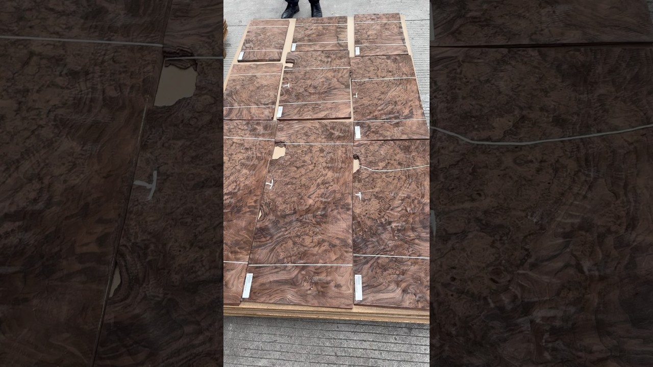 Black walnut burl offers unique,irreplaceable grain patterns coupled with inherent scarcity