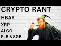 CRYPTO MARKET UPDATE | XRP ALGO HBAR FLR