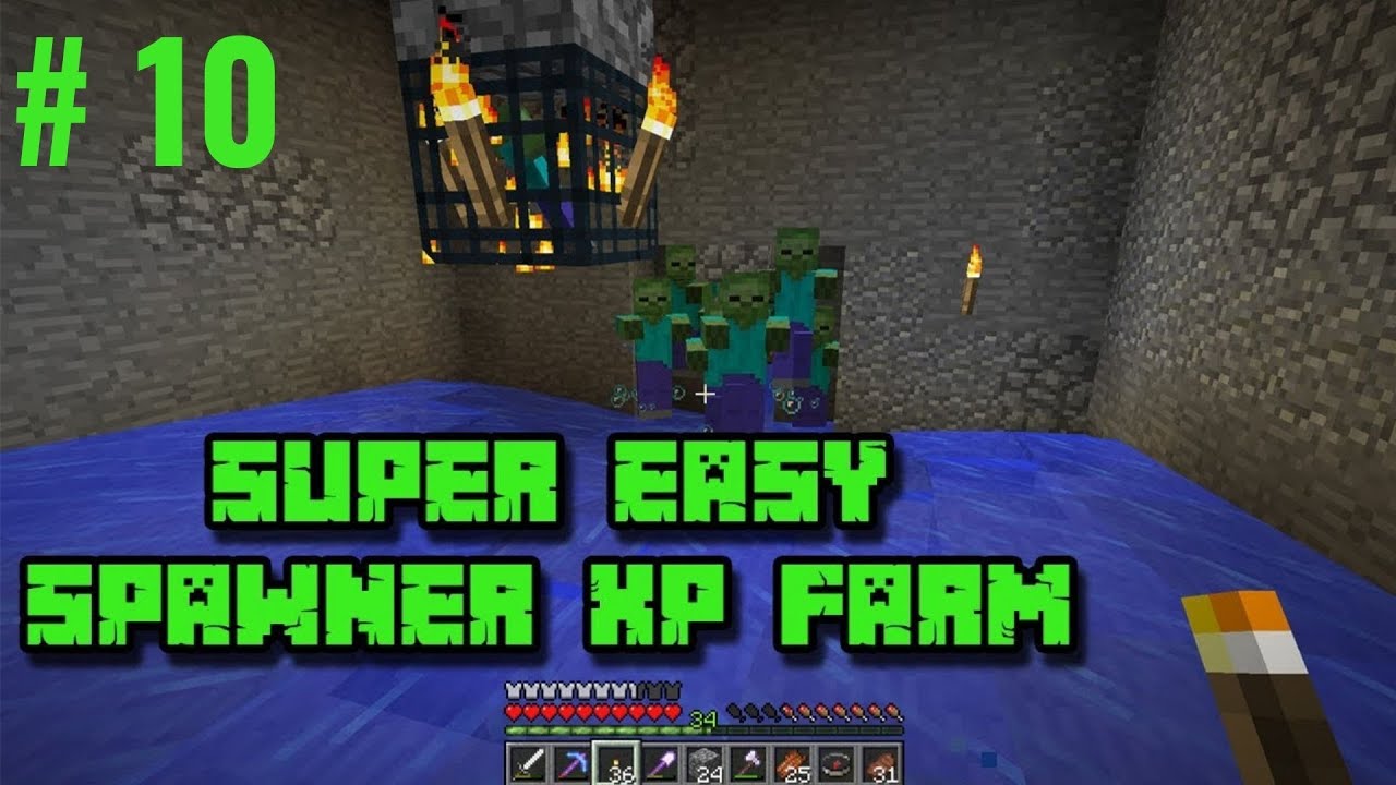 minecraft 1.18 xp farm java edition - YouTube