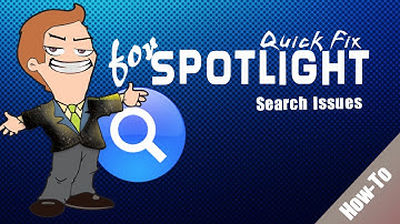 How to re-index and fix Spotlight search issues on Mac OS X