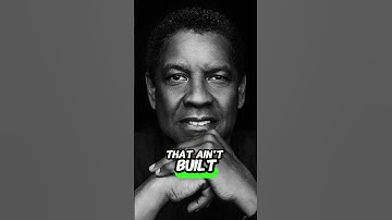 Why Denzel Washington