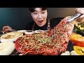 MUKBANG ASMR 도끼고기? 토마호크 스테이크 먹방 Tomahawk Steak EATING SOUNDS لحم بقر 牛肉 เนื้อวัว Daging sapi Thịt bò