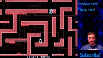 VVVVVV "A New Dimension" Custom Map (Part 5) Trying to find all the Trinkets!