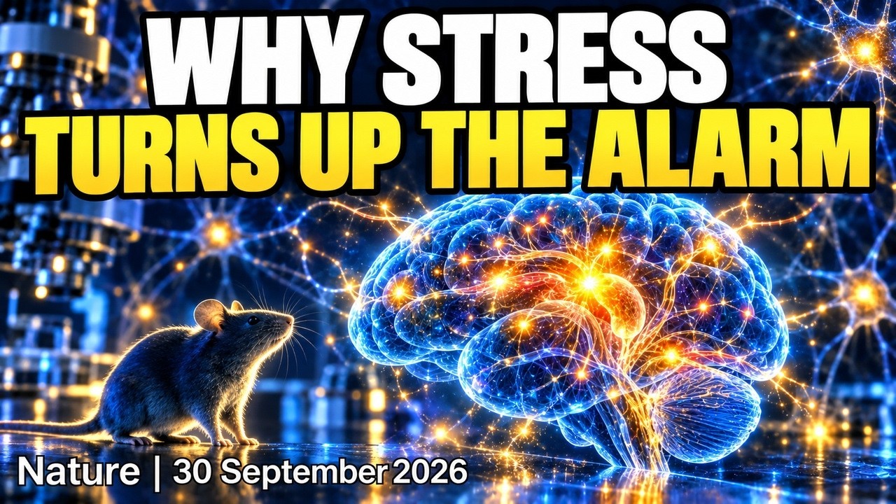 How Past Stress Turns Up the Brain’s Threat Response | Nature - YouTube