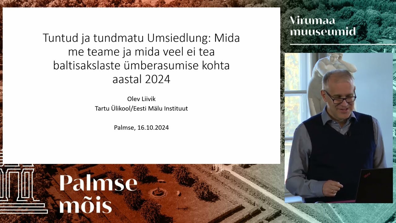 Virumaa Muuseumide ajalookonverents Palmse mõisas 