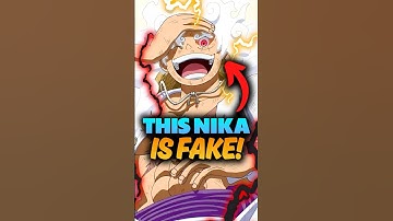 Gear 5 Luffy is not SUN GOD NIKA! One Piece Theory #onepiece #shorts