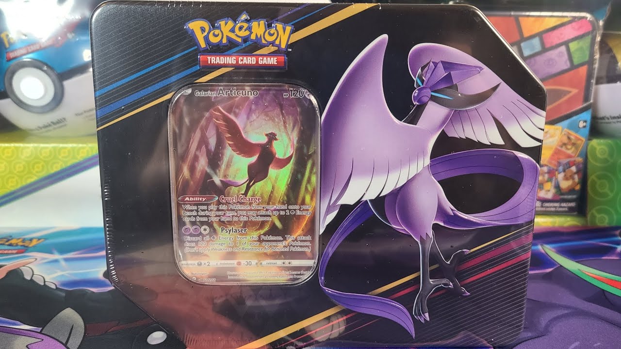 pokemon trading card game crown zenith tin galarian articuno Pokémon TCG: Sword & Shield: Crown Zenith main image 0