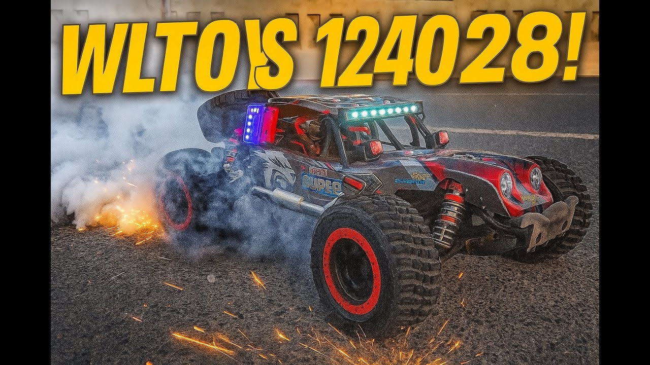 🚗💨 WLtoys 124028 Parking Lot Bash!! Will It Perform Like On Sand