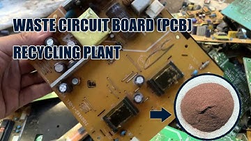 Waste Circuit Board (Pcb) Crushing, Sorting And Recycling Production Line - E Waste Recycling Plant