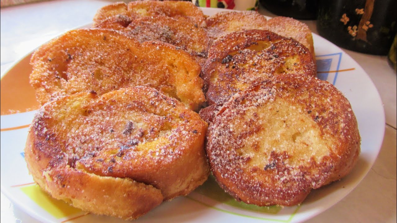 Como Fazer Rabanada Frita Tradicional Receita Muito Fácil de Fazer, Fica bem Macia e Úmida 🤶#nat