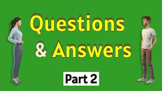 English Conversation Practice  100 Common Questions and Answers in English | Part 2