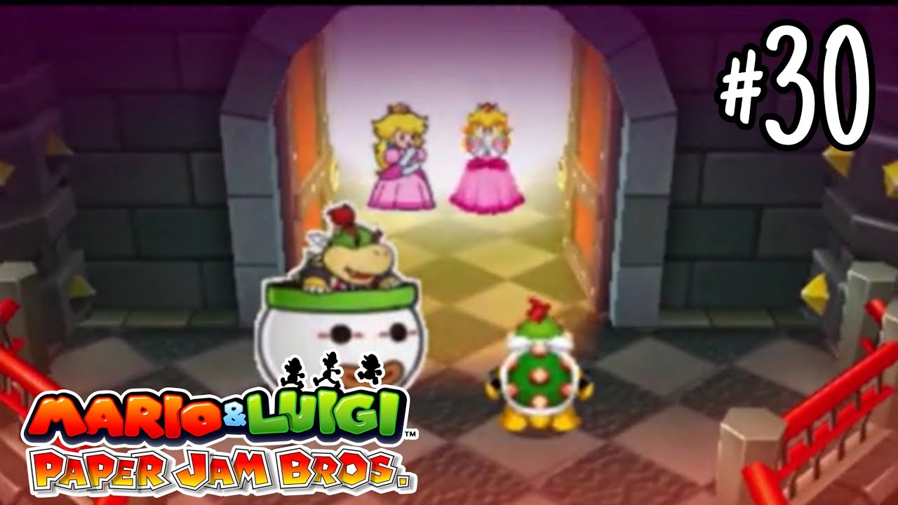 Rescate de las Princesas? Pelea Brutal contra los Pejelagartos #30 | Mario y Luigi Paper Jam Bros