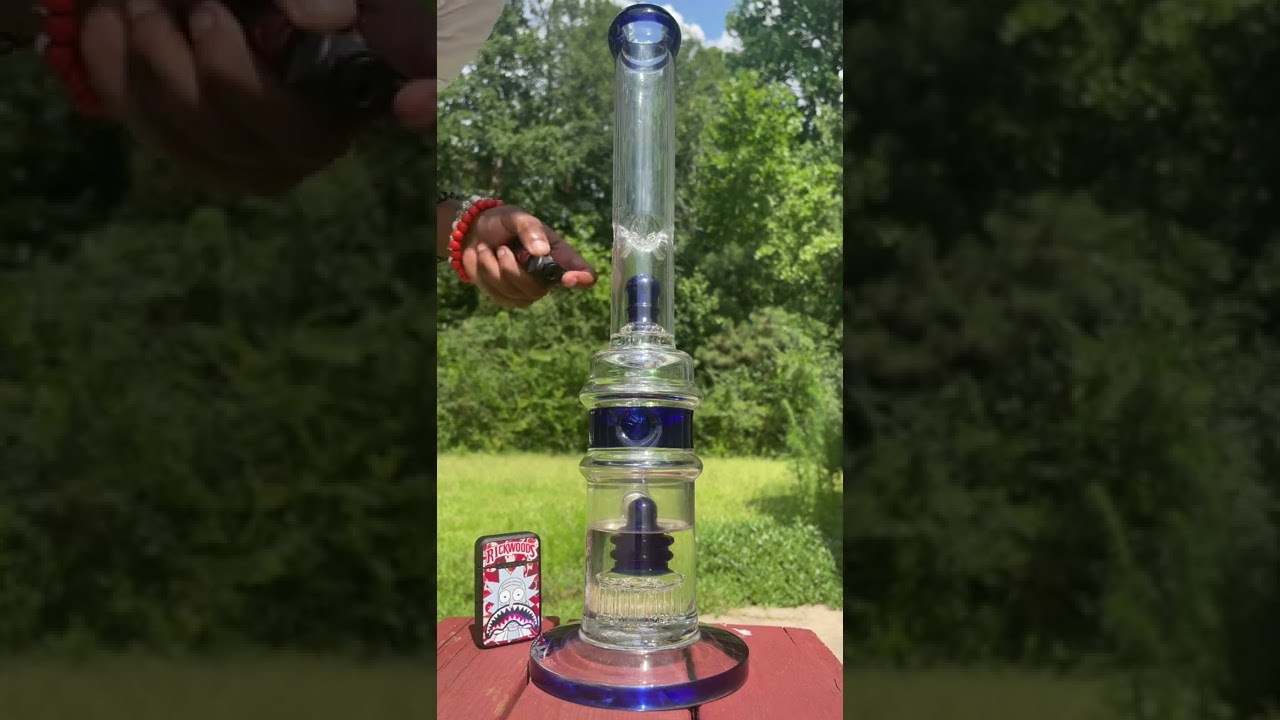 8 ARM TREE PERC TO UFO PERC IN MY NEW BONG☀️ 