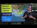Severe Weather Update 5 Sept 2024: Windy conditions for south-east Australia