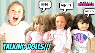 Talking Dolls In Real Life!!!