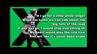 Kopie videa Ed Sheeran - Touch and Go (OFFICIAL LYRICS)