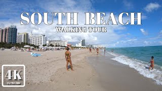 4K ULTRA HD WALKING TOUR WONDERFUL SOUTH BEACH , MIAMI BEACH , FLORIDA USA 2019 60FPS AΩ