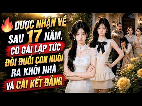 🔥 Được Nhận Về Sau 17 Năm, Cô Gái Lập Tức Đòi Đuổi Con Nuôi Ra Khỏi Nhà Và Cái Kết Đắng