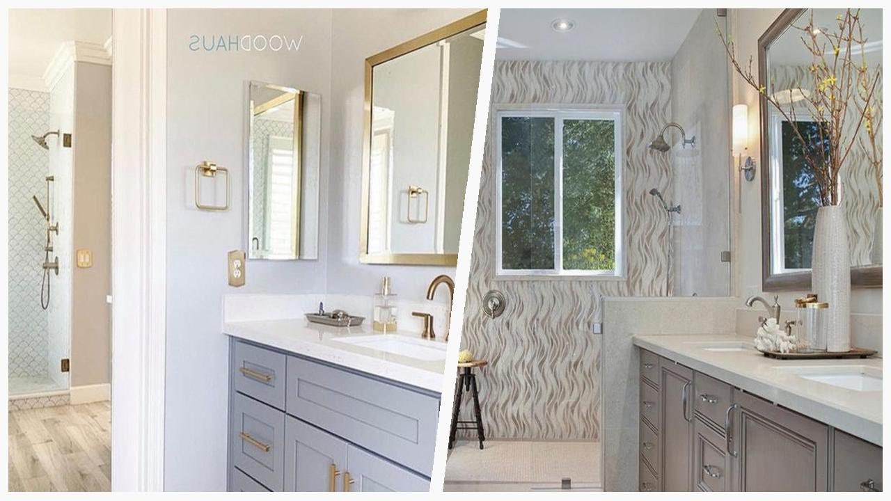 75 Beige Floor And Green Floor Bathroom Design Ideas #109 You'll Love ⭐ ...
